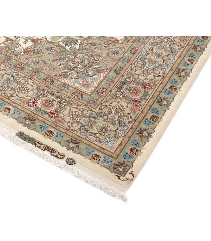 Tabriz 50raj on silk warp