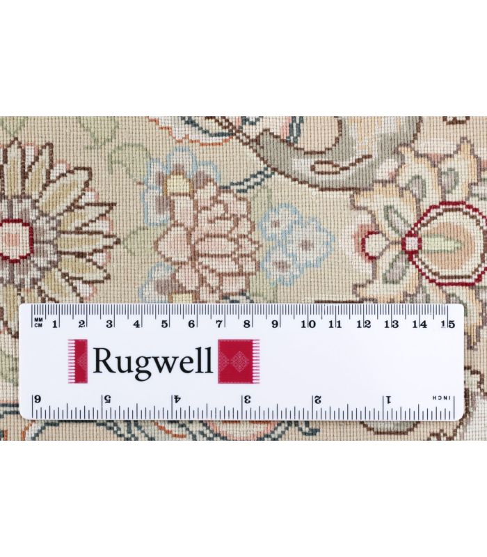 Tabriz 50raj on silk warp