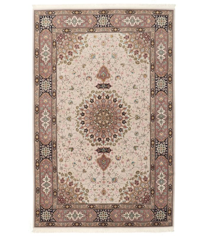 Tabriz 50raj on silk warp