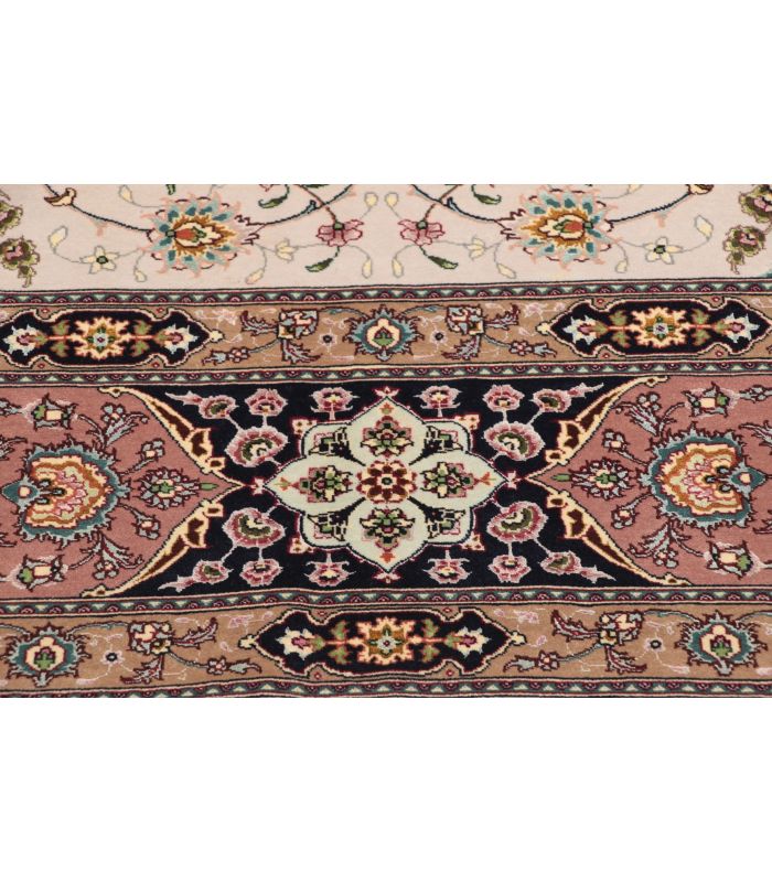 Tabriz 50raj on silk warp