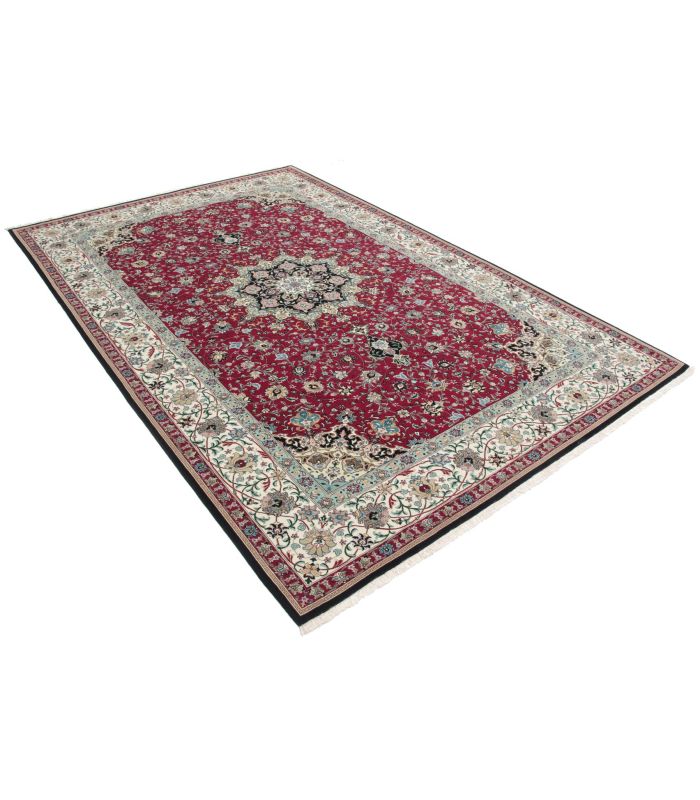 Tabriz 50raj on silk warp