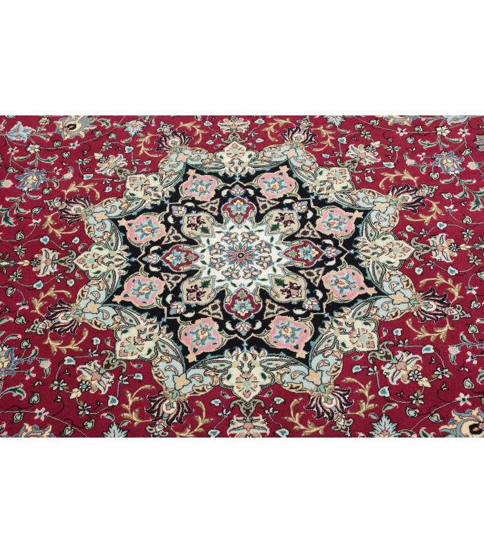 Tabriz 50raj on silk warp