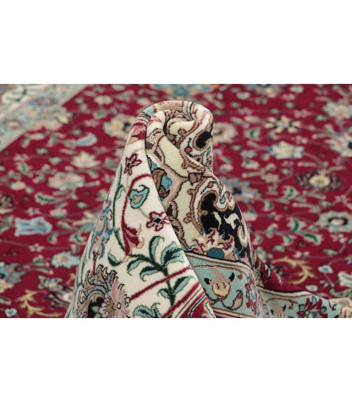 Tabriz 50raj on silk warp