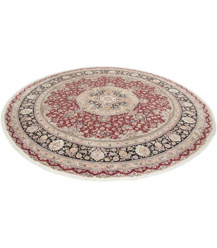 Tabriz 70raj on silk warp