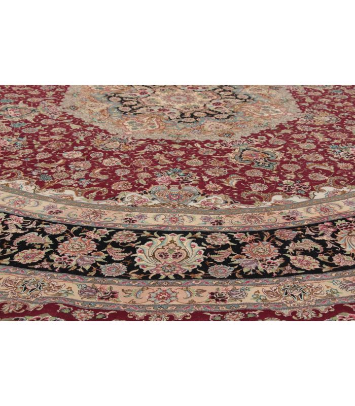 Tabriz 70raj on silk warp