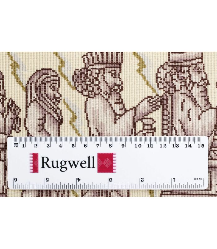 Tabriz 50raj on silk warp