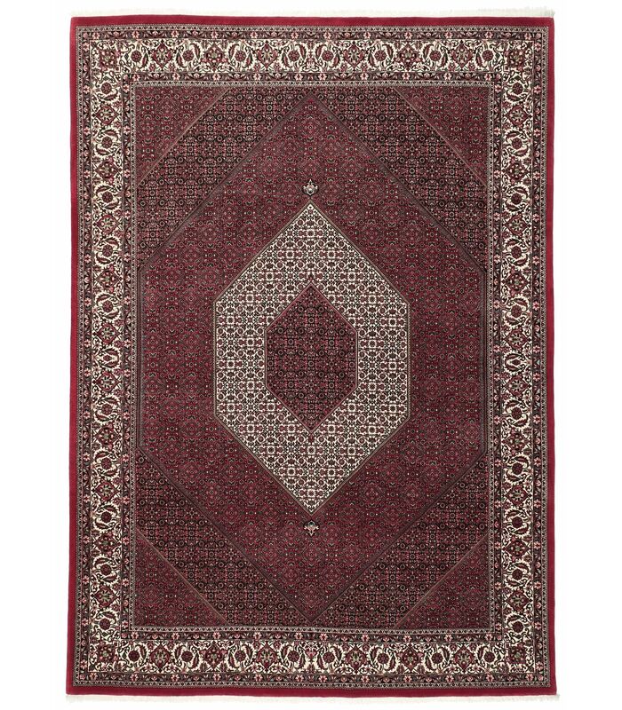 Bidjar with silk contours