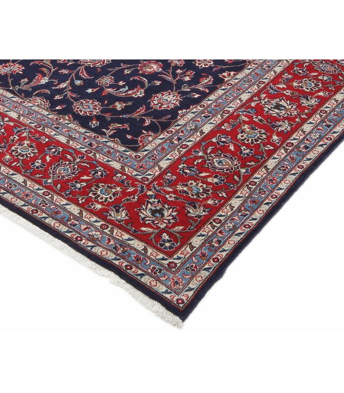 Kashan mit Seidenanteil