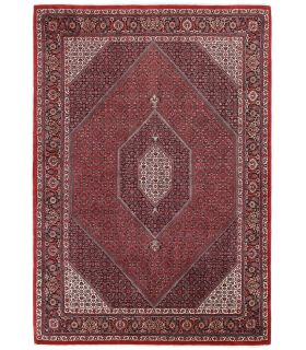 Bidjar with silk contours