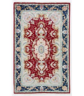 Tabriz 50raj on silk warp
