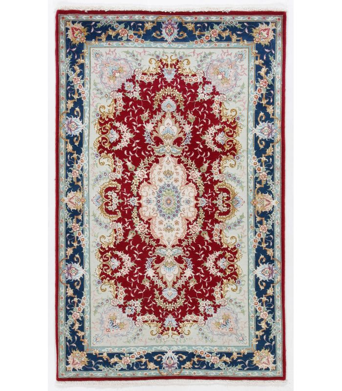 Tabriz 50raj on silk warp