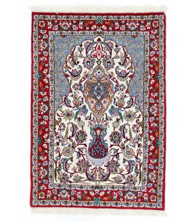 Isfahan on silk warp