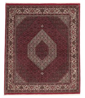 Bidjar with silk contours