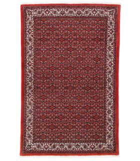 Bidjar with silk contours