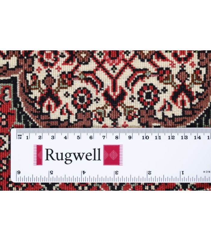 Bidjar with silk contours