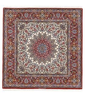 Isfahan on silk warp