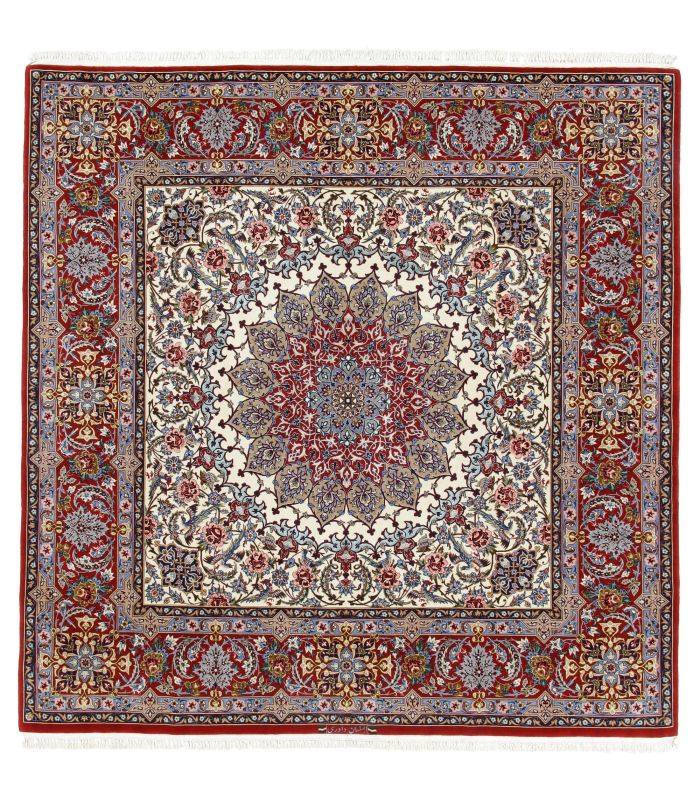 Isfahan on silk warp