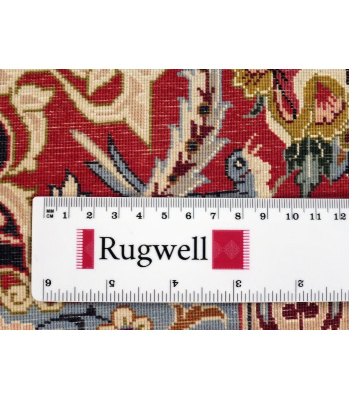 Isfahan on silk warp