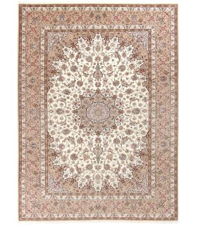 Isfahan on silk warp