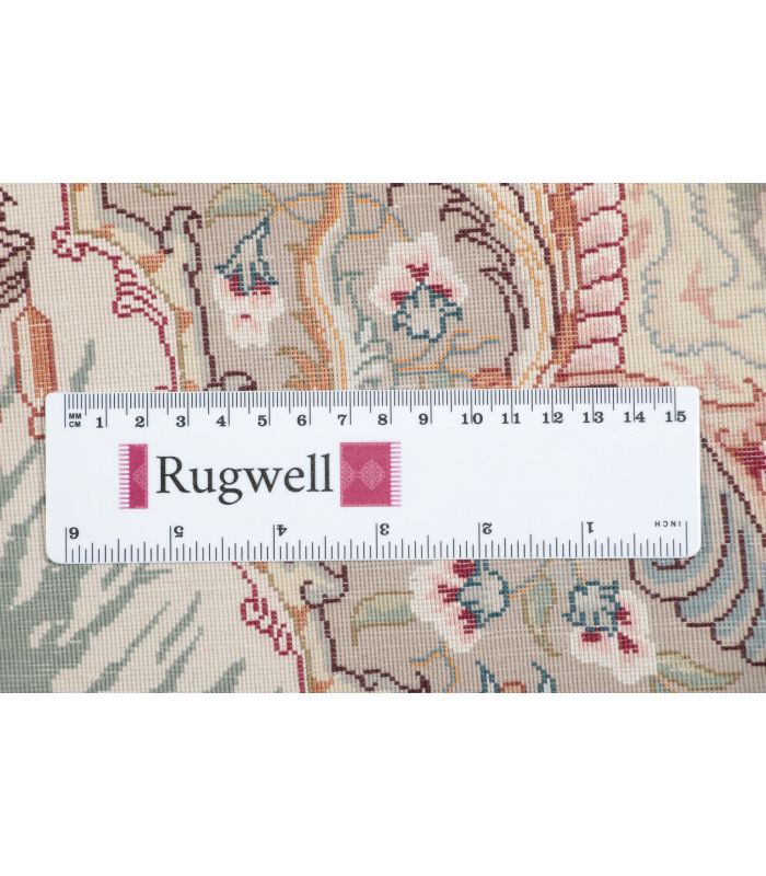 Tabriz 70raj on silk warp