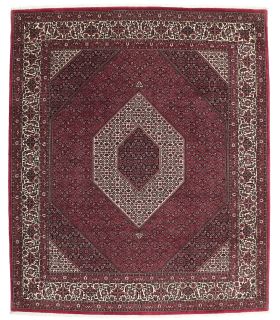 Bidjar with silk contours