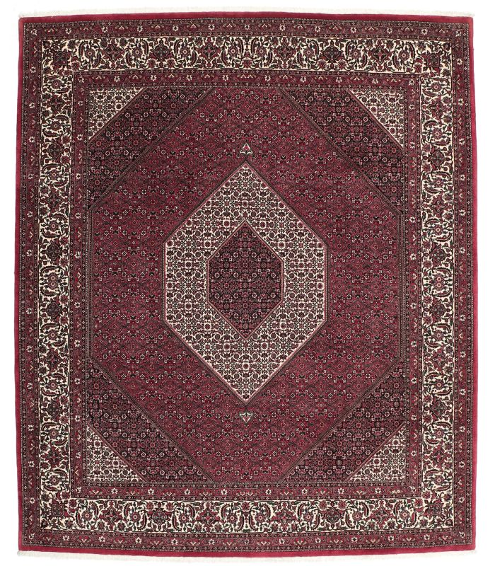 Bidjar with silk contours