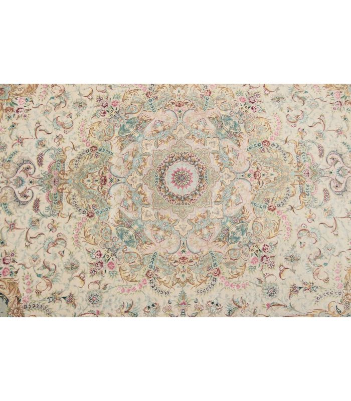 Tabriz 70raj on silk warp