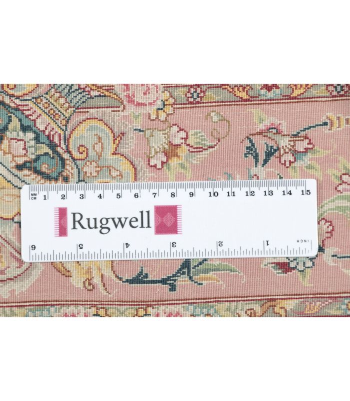 Tabriz 70raj on silk warp