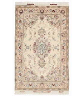 Tabriz 50raj on silk warp