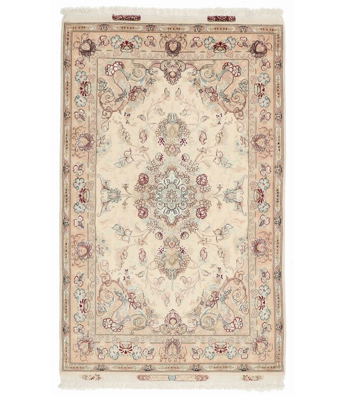 Tabriz 50raj on silk warp
