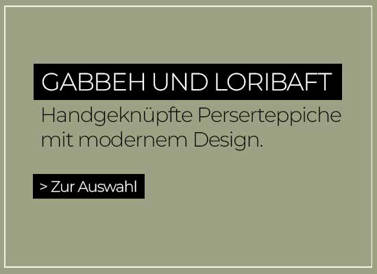 Gabbeh und Loribaft: Handgeknüpfte Perserteppiche mit modernem Design